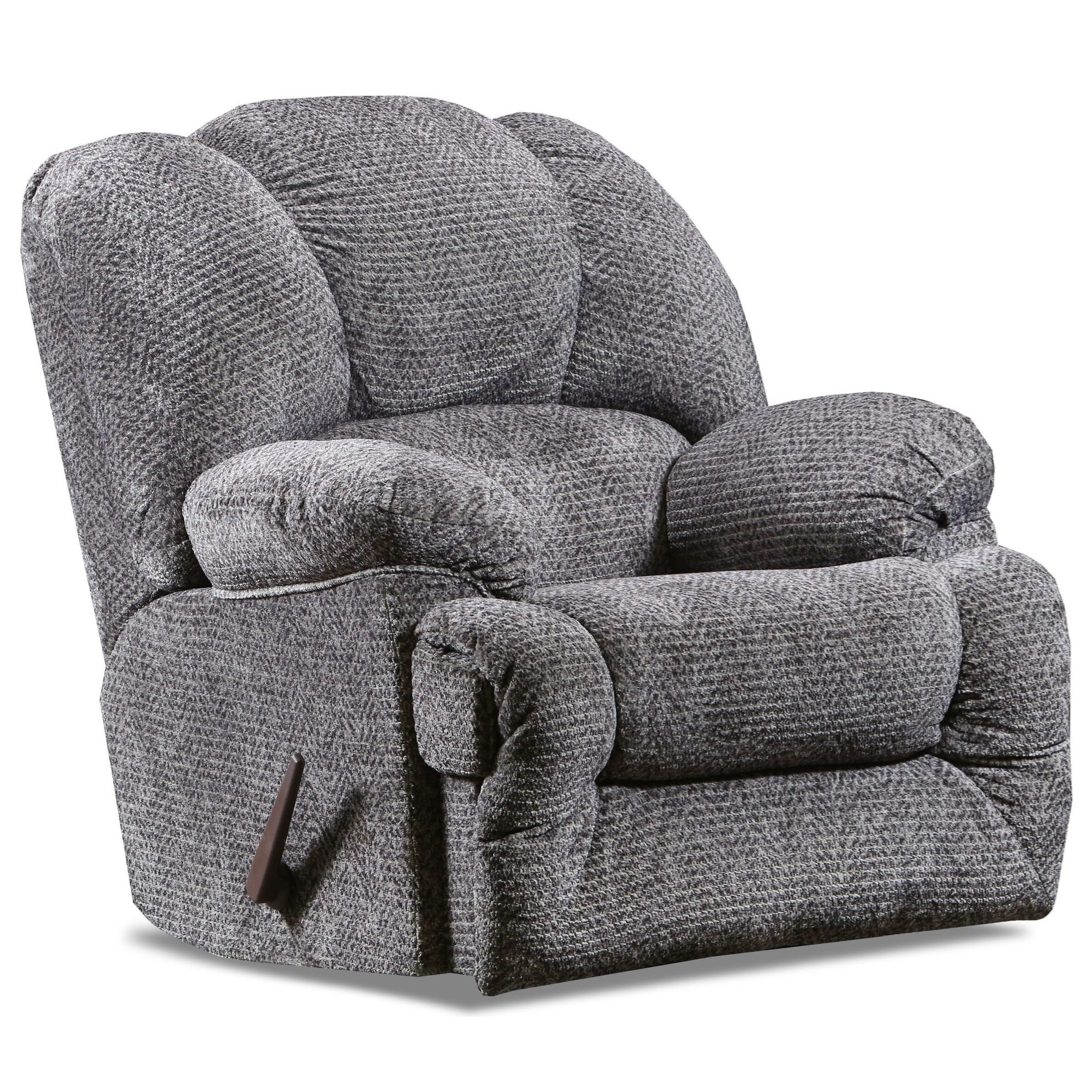 Peak Living 9700 00977 Casual Recliner with Pillow Arms VanDrie Home Furnishings Recliners